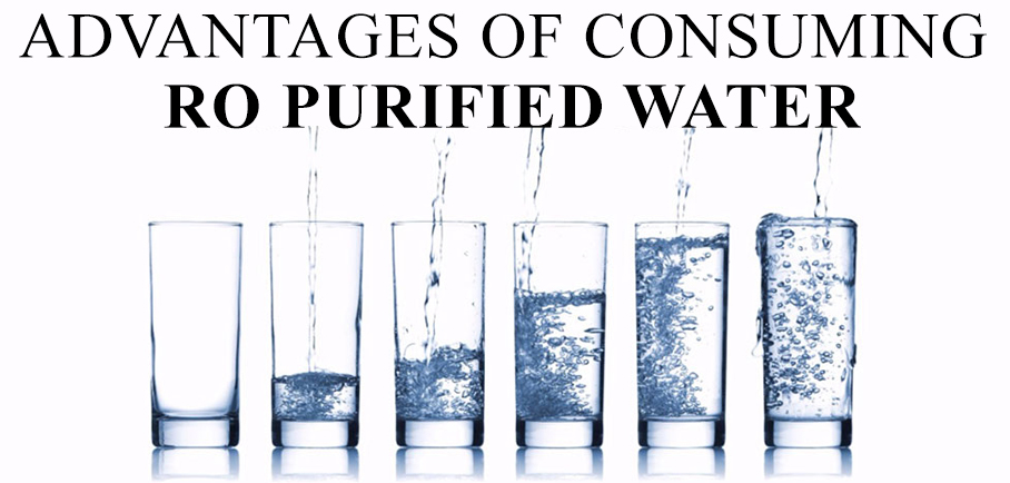 advantages consuming purified water