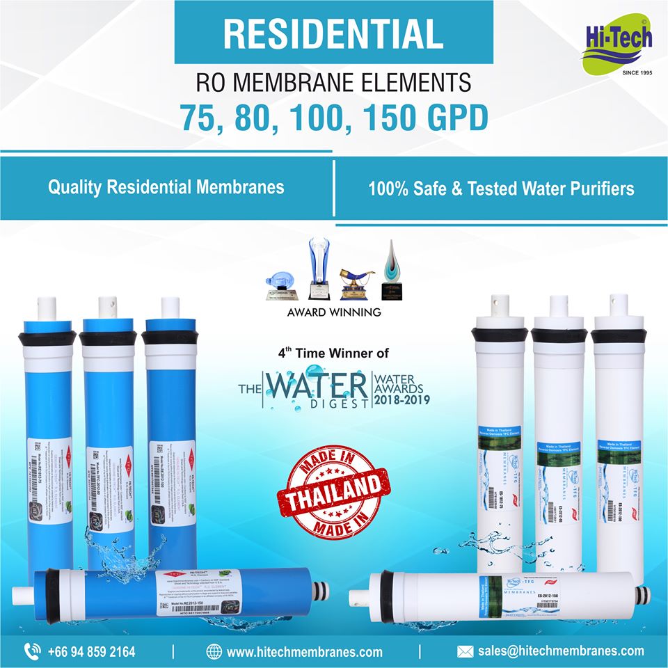 Know your Water and Buy Hi-Tech RO Membrane